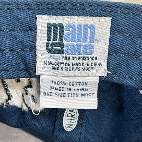 Vintage Flames Blue Auto Plus Nationals NHRA Adjustable Strap Hat Reading, PA - Picture 5 of 5